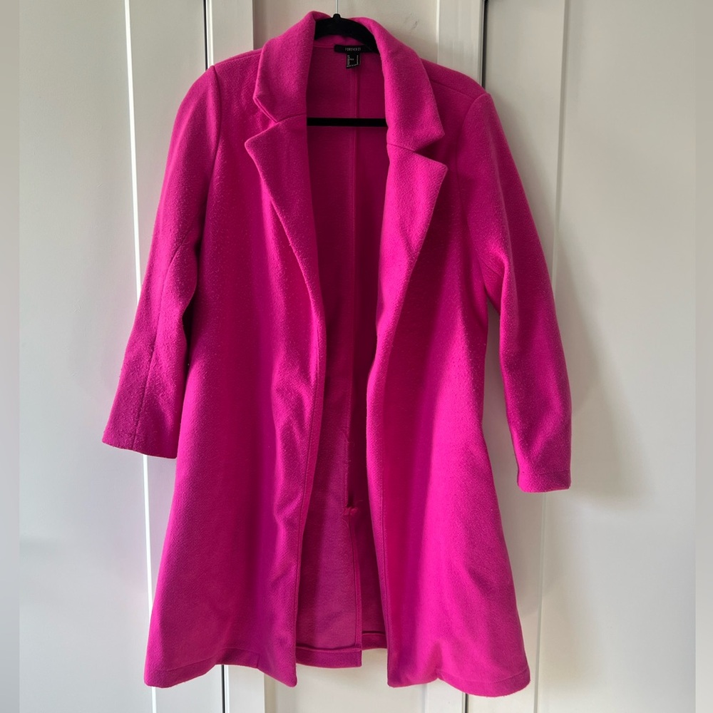 Forever 21 | Women's Pink Coat